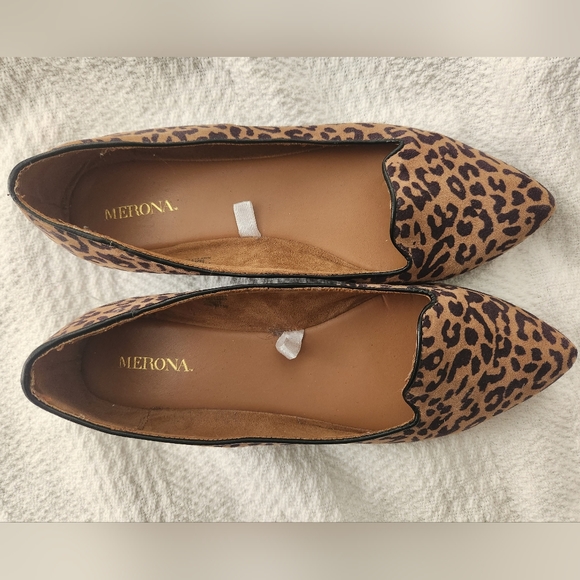 Leopard print women's flats size 7 - Picture 5 of 6